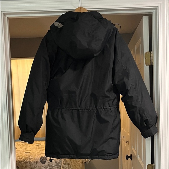 Eddie Bauer Men’s Goose Down Removable Hood Parka Jacket Coat Size M - Picture 3 of 9